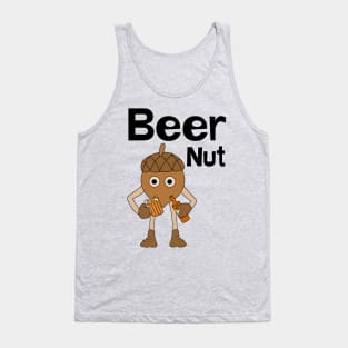 Beer Nut Text Tank Top